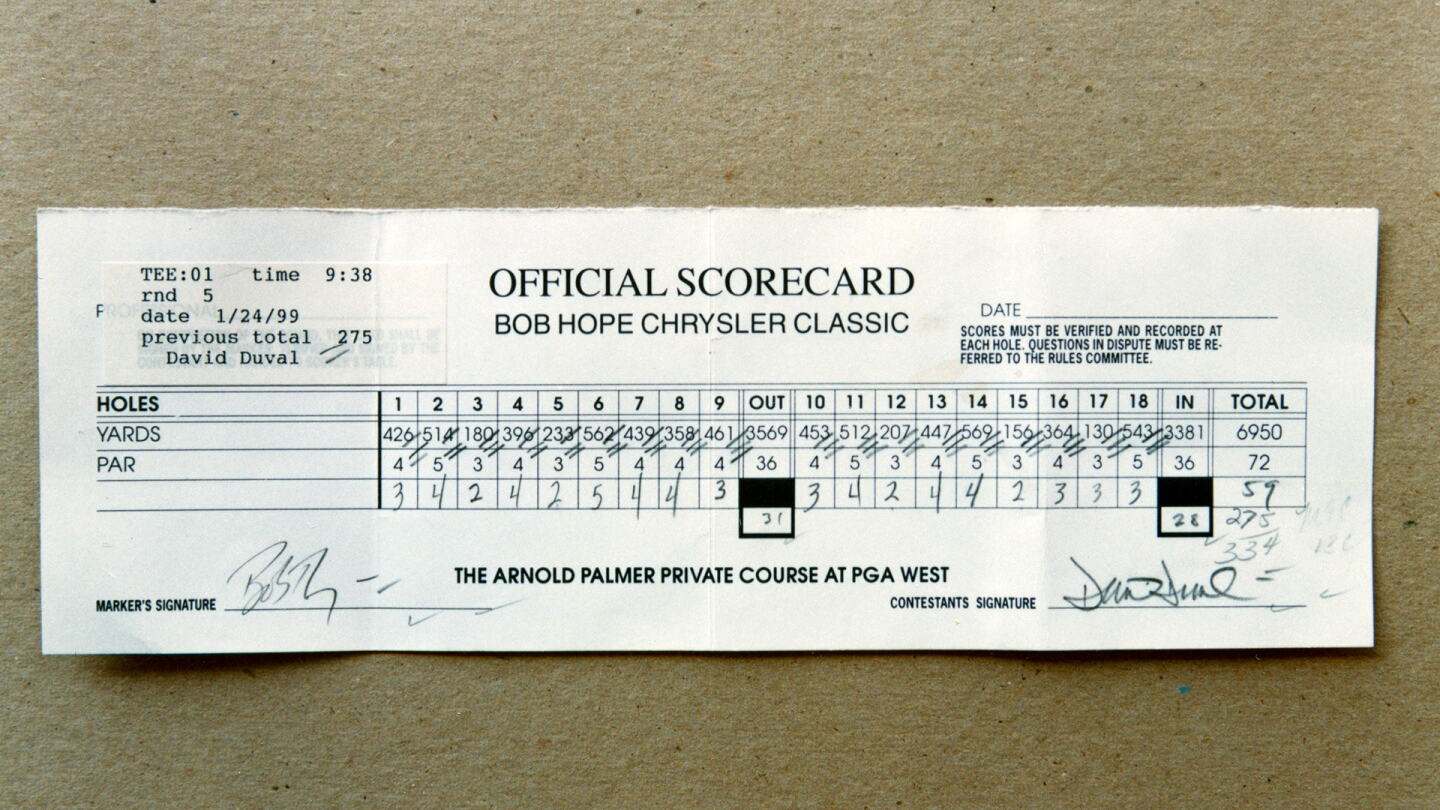 Rounds of 59 or lower in PGA Tour history Rounds of 59 or lower in PGA Tour history