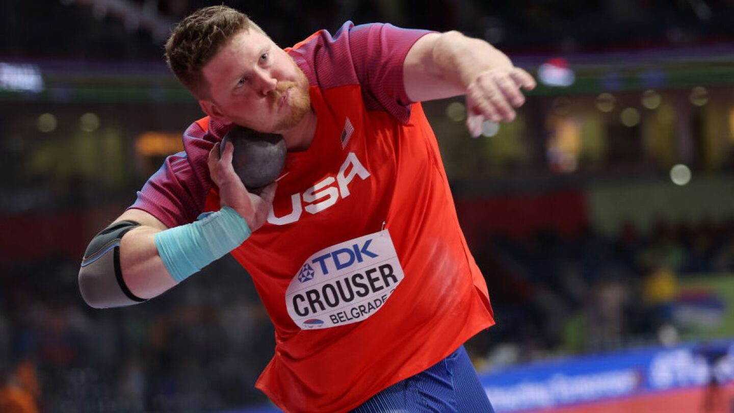 Crouser Ryan Crouser, Olympic shot put champ, hopes to add event after 2024 ...