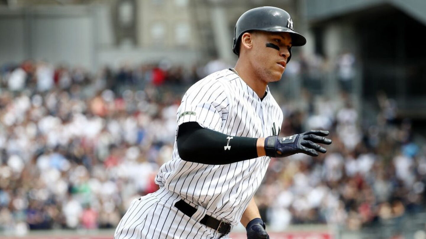 Base Rookie Aaron Judge Video: Aaron Judge mashes his first career grand slam - NBC Sports