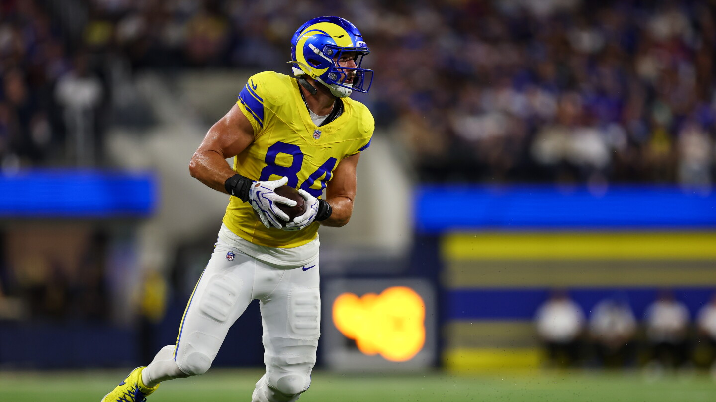 Sean McVay updates injuries to TEs Colby Parkinson, Terrance Ferguson