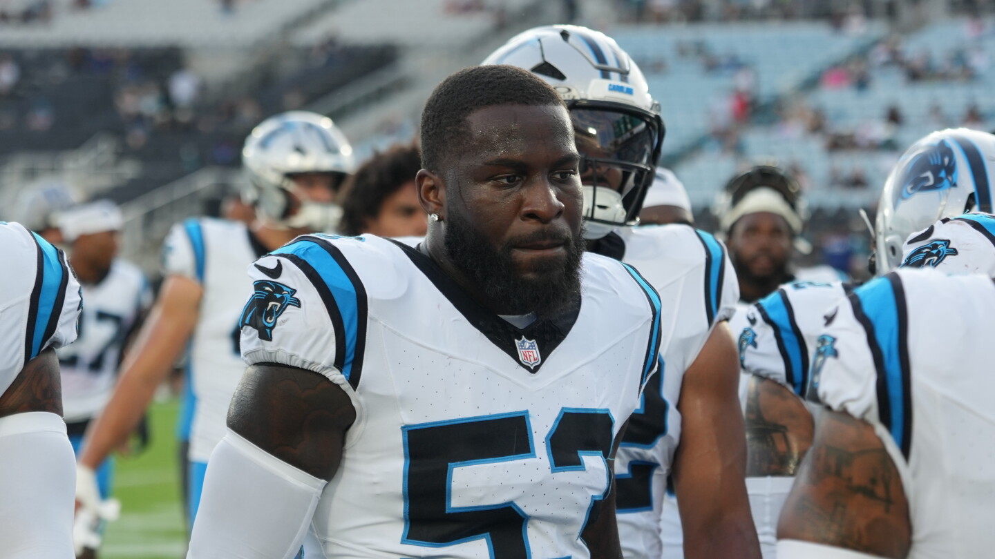 Panthers put LB Claudin Cherelus on IR, elevate WR Chris Moore