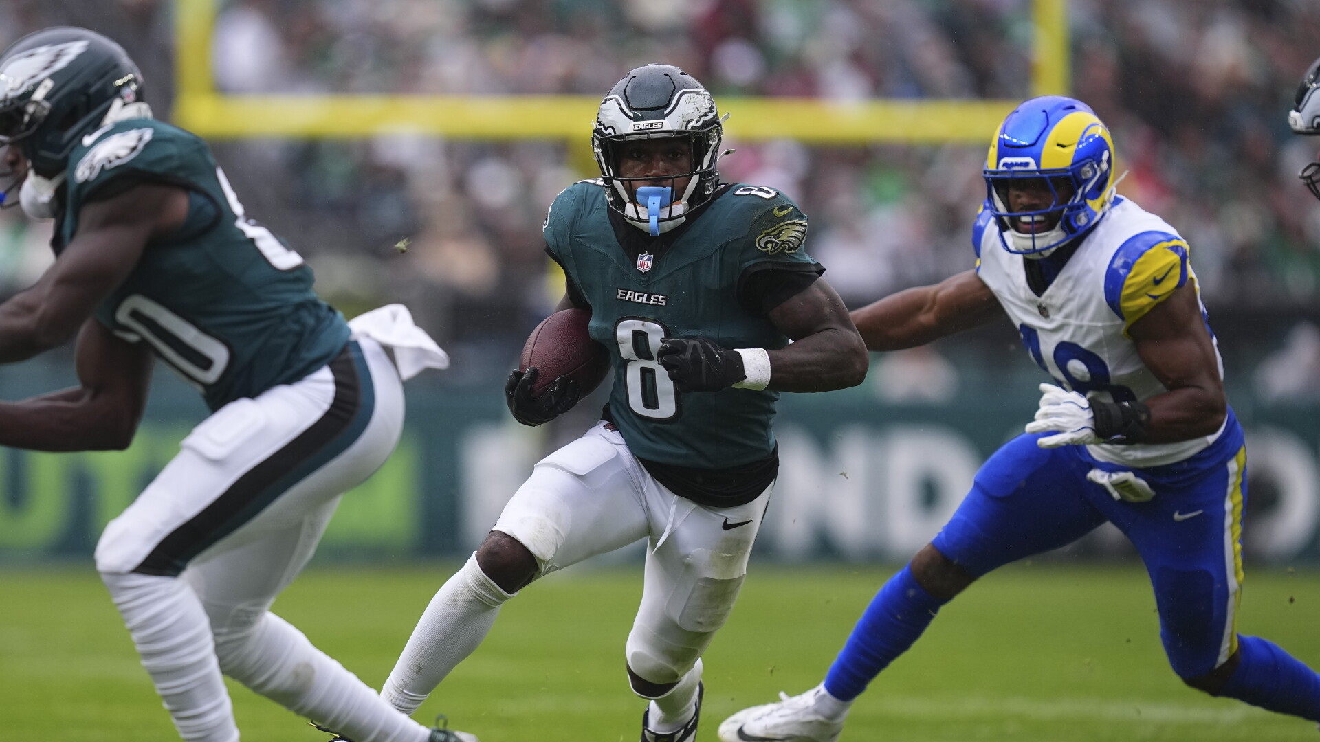 Eagles RB Tank Bigsby to have surgery on a core muscle injury