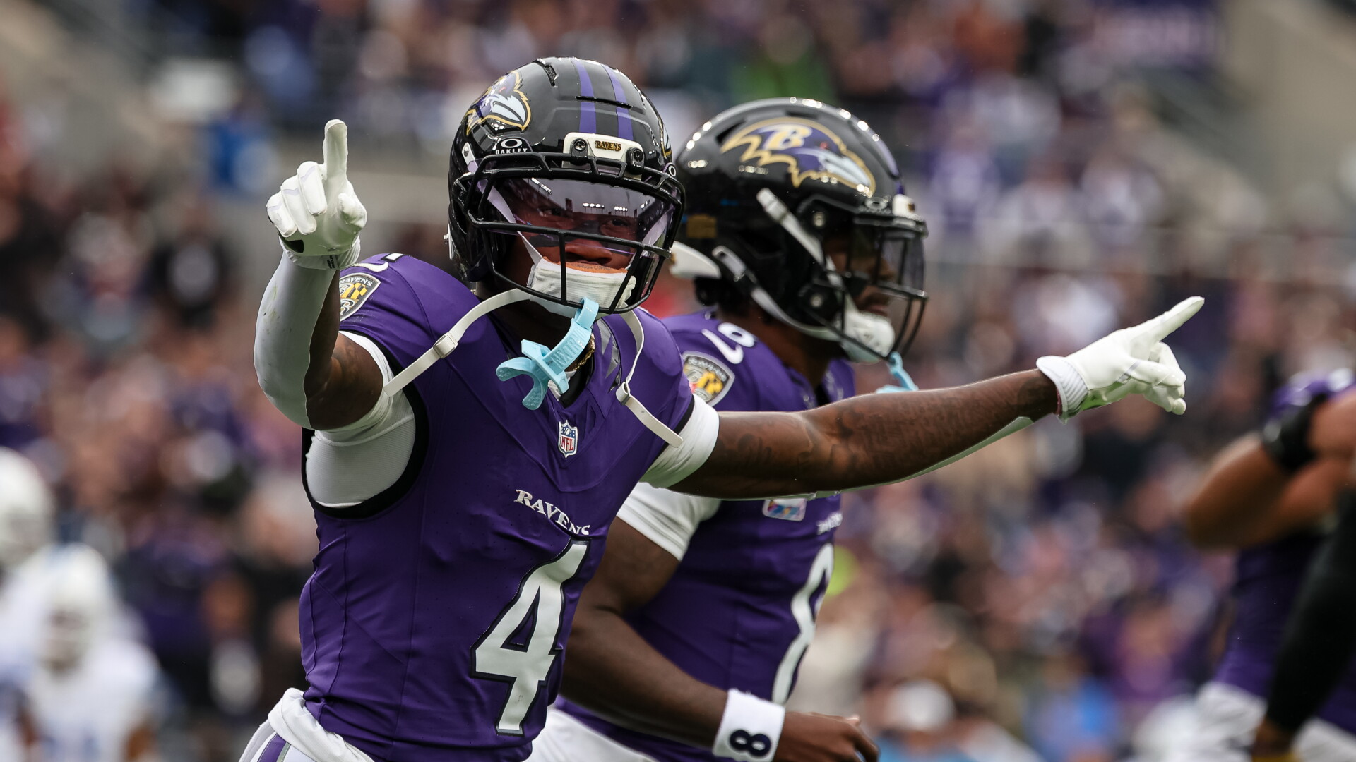 Zay Flowers limited, Trey Hendrickson out at Ravens practice