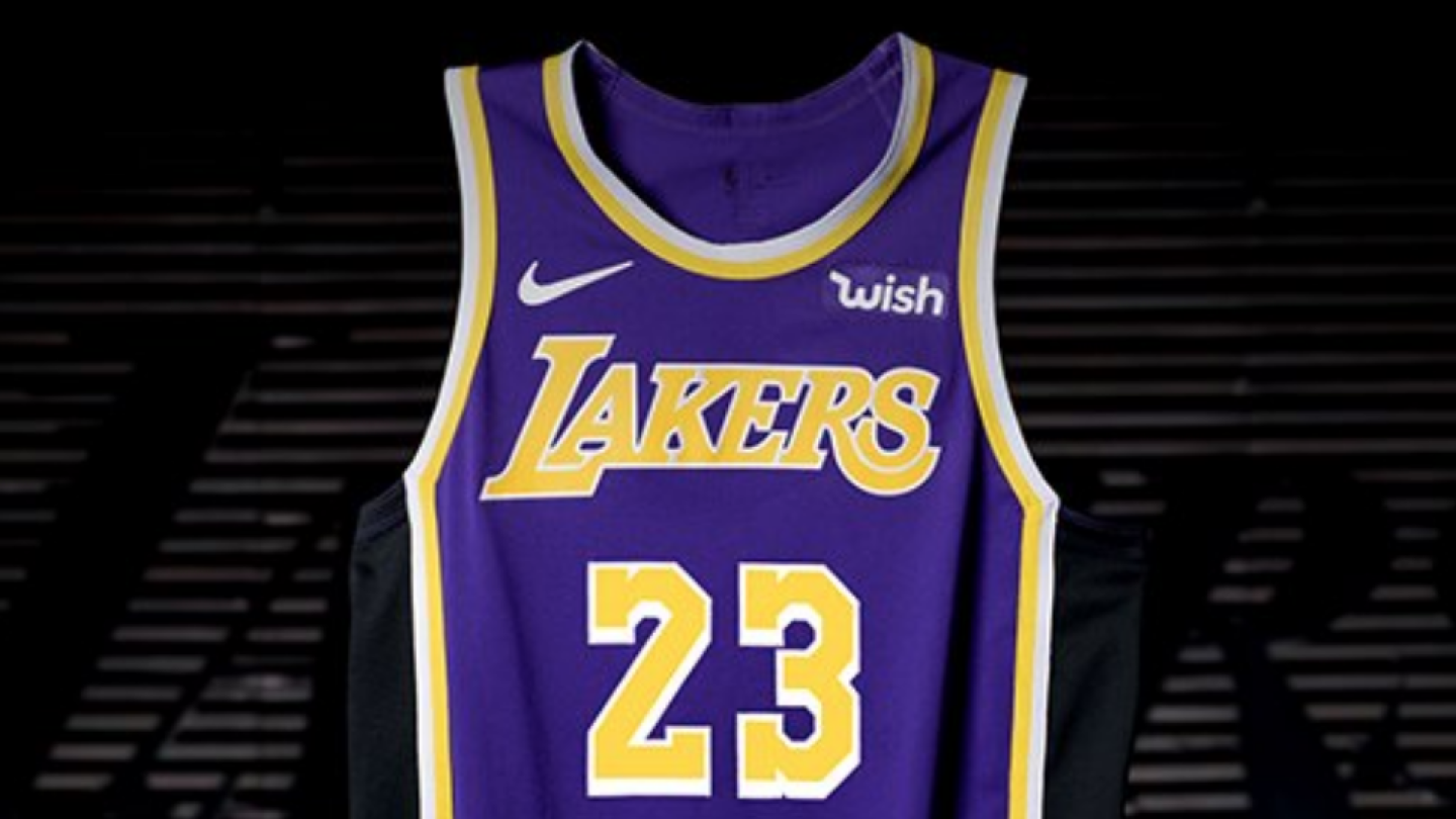 Lakers unveil new uniform look, which is throwback to