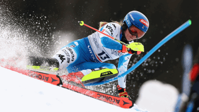 Image for Mikaela Shiffrin wins World Cup night slalom in Flachau