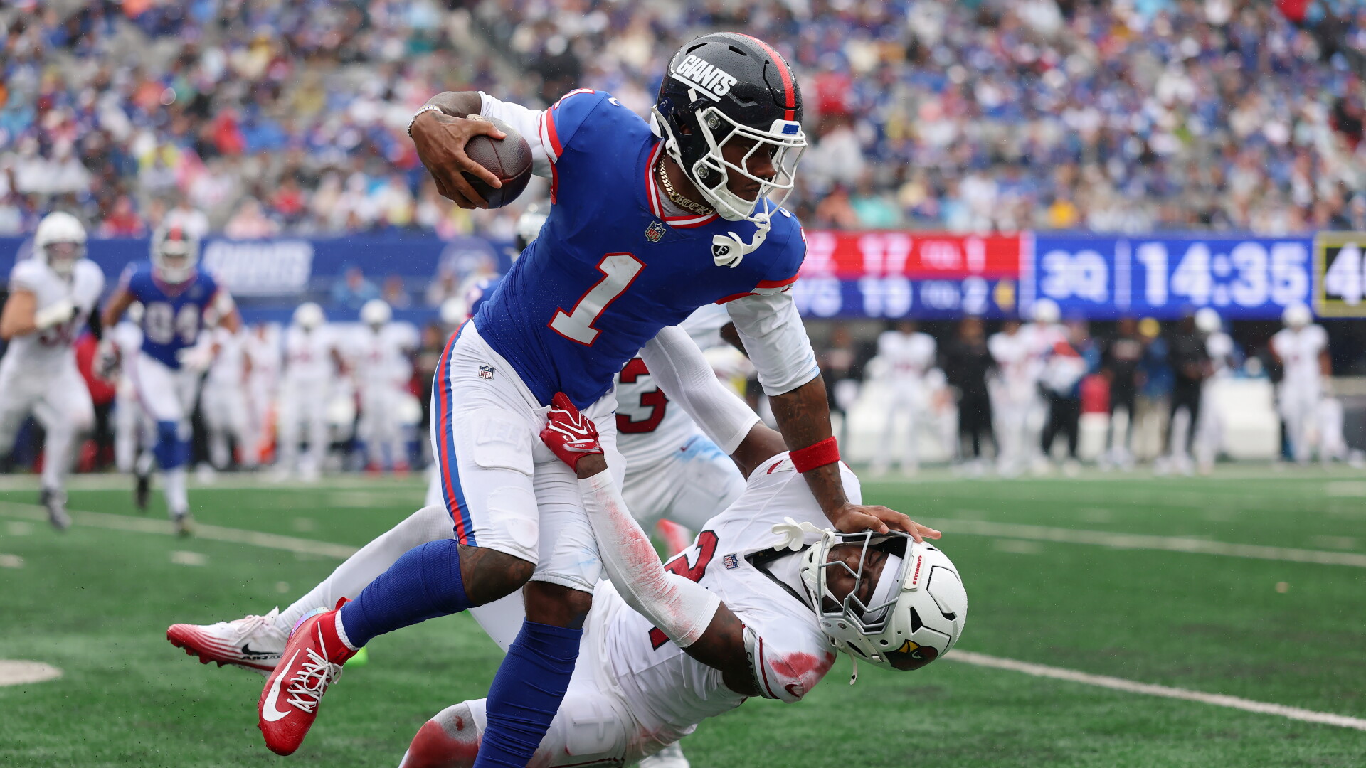 Malik Nabers has no injury designation for Sunday