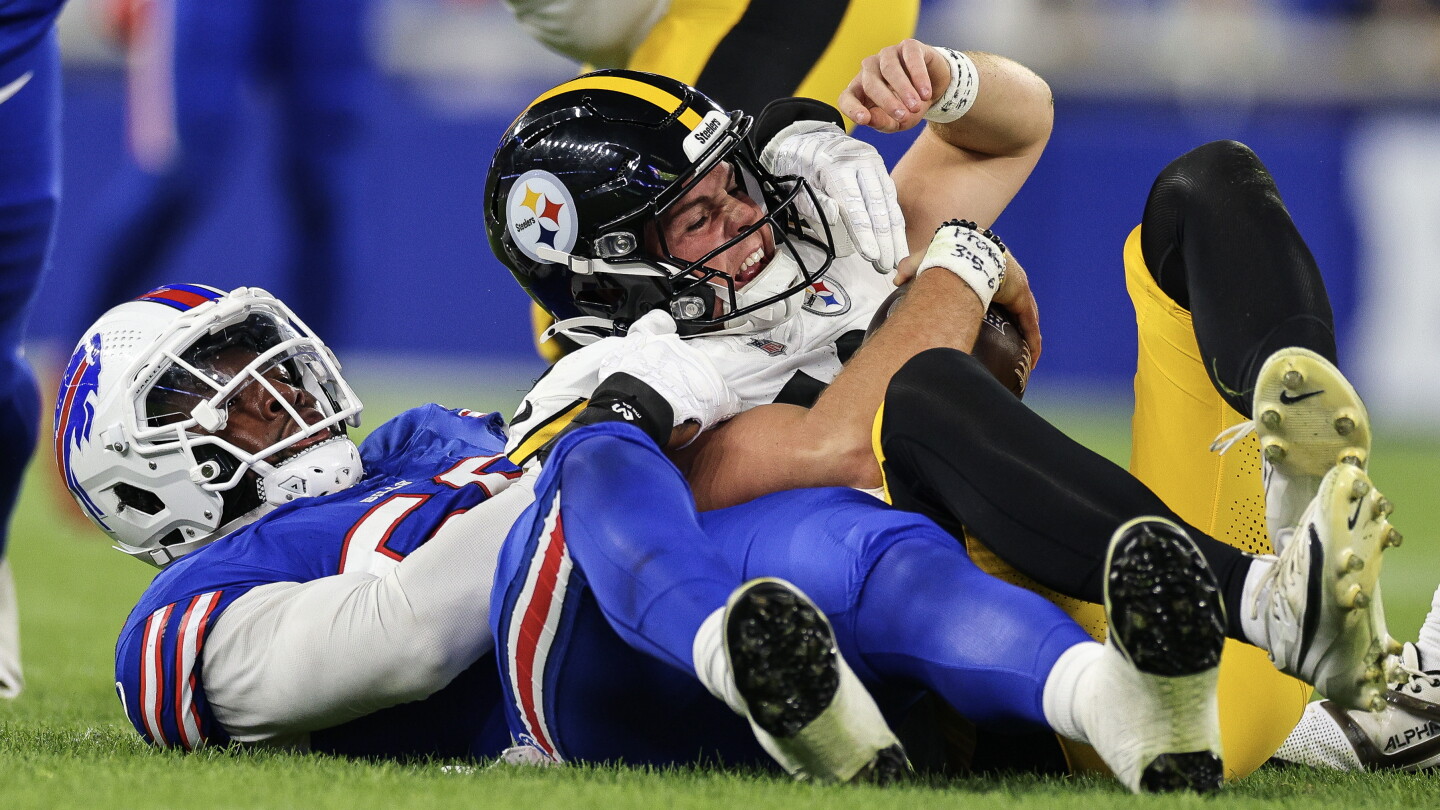 Steelers QB Will Howard being evaluated for a head injury Steelers QB Will Howard being evaluated for a head injury
