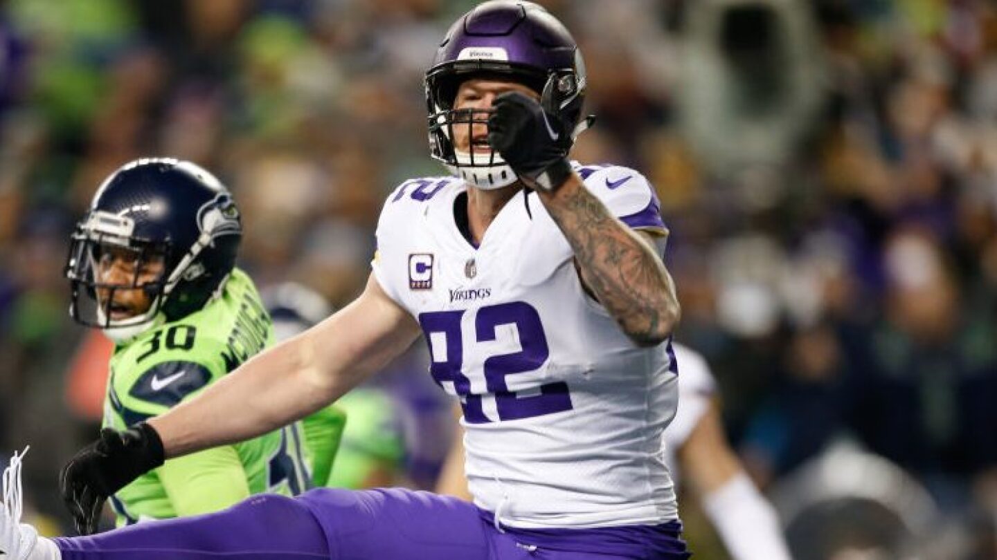 Kyle Rudolph says he's still in his prime - NBC Sports