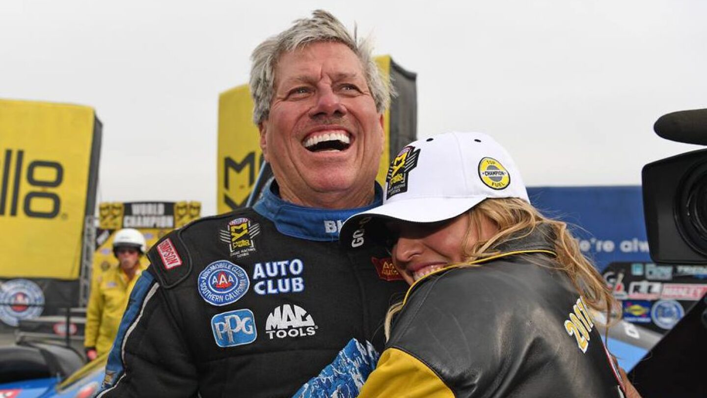 Like father, like daughter: There's a new champ in John Force's family - NBC Sports