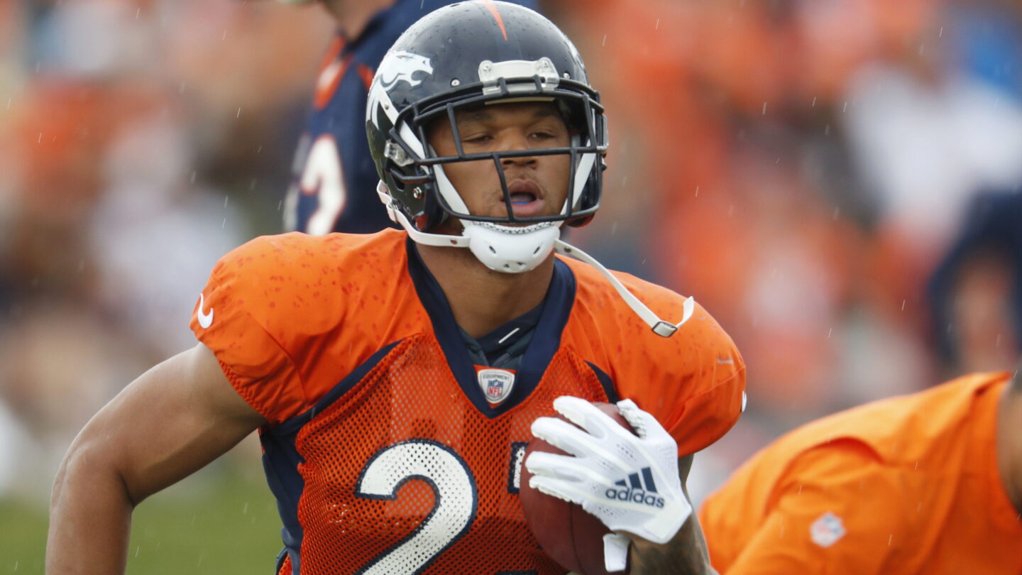 Devontae Devontae Booker at No. 1 running back on Broncos first depth chart ...
