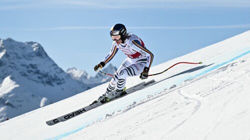 Image for Emma Aicher wins super-G in Tarvisio, Lindsey Vonn second