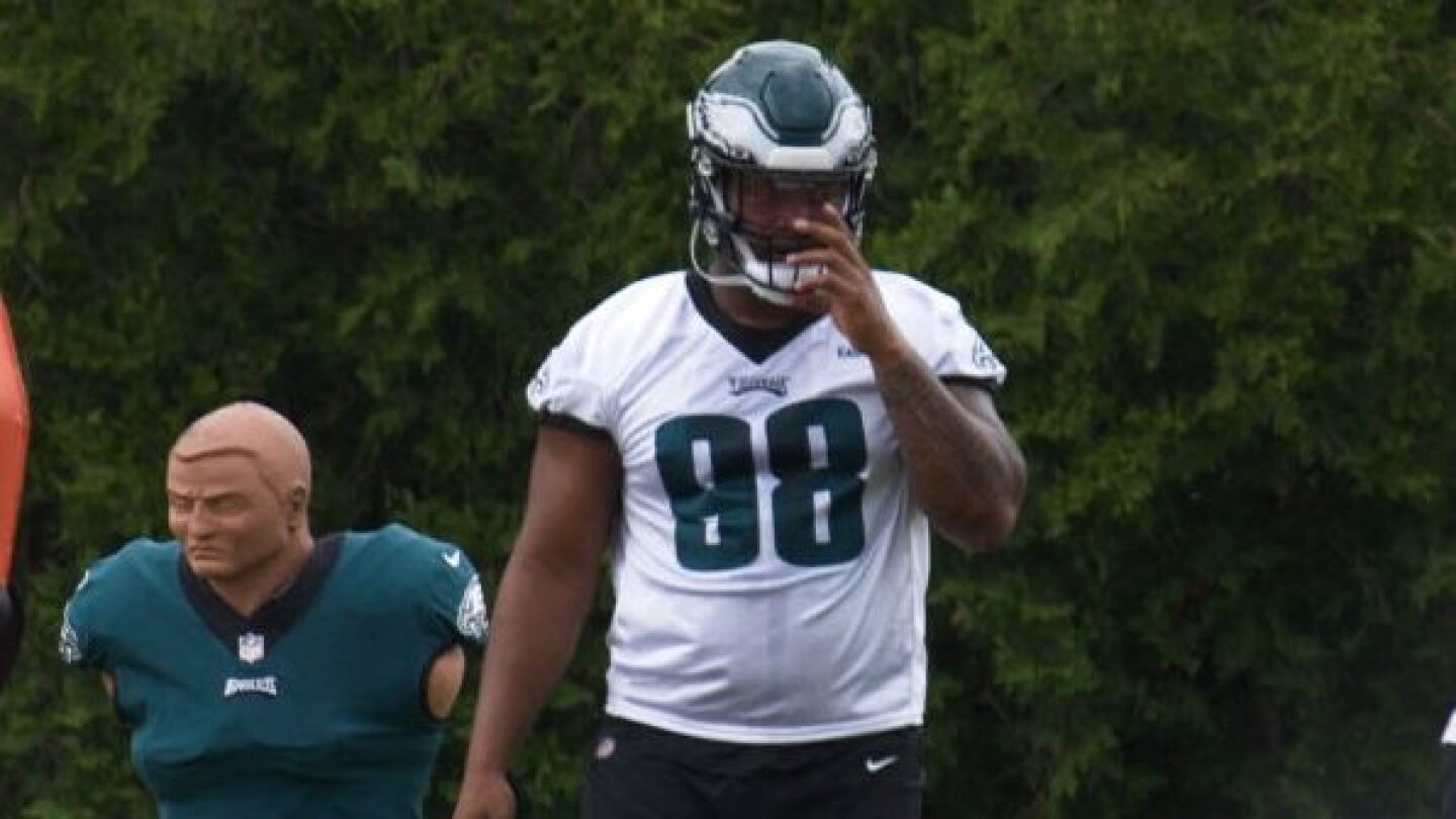 Howie Roseman explains decision to trade up one spot for Jalen Carter ...