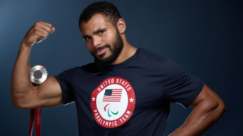 Image for 'The Podium' podcast: Paralympic medalist Ryan Medrano uses his disability as a 'superpower'
