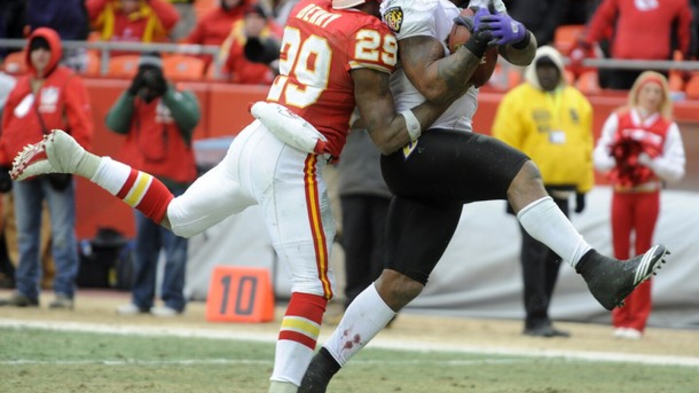 Eric Berry Interception Eric Berry leaves game with knee injury - NBC Sports
