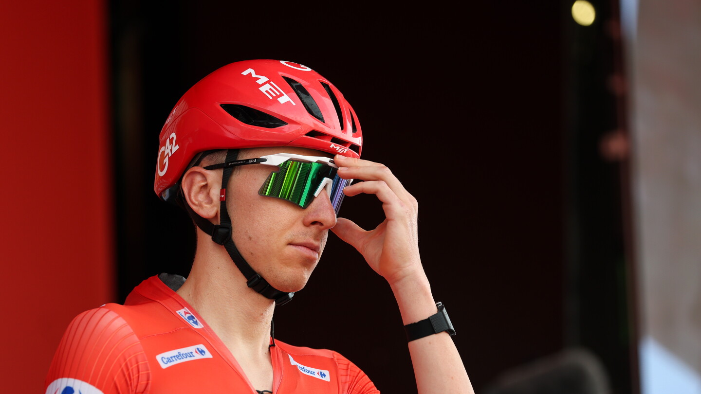 Tour de France champion Tadej Poga膷ar shares hospital photo after crash as Mas holds lead