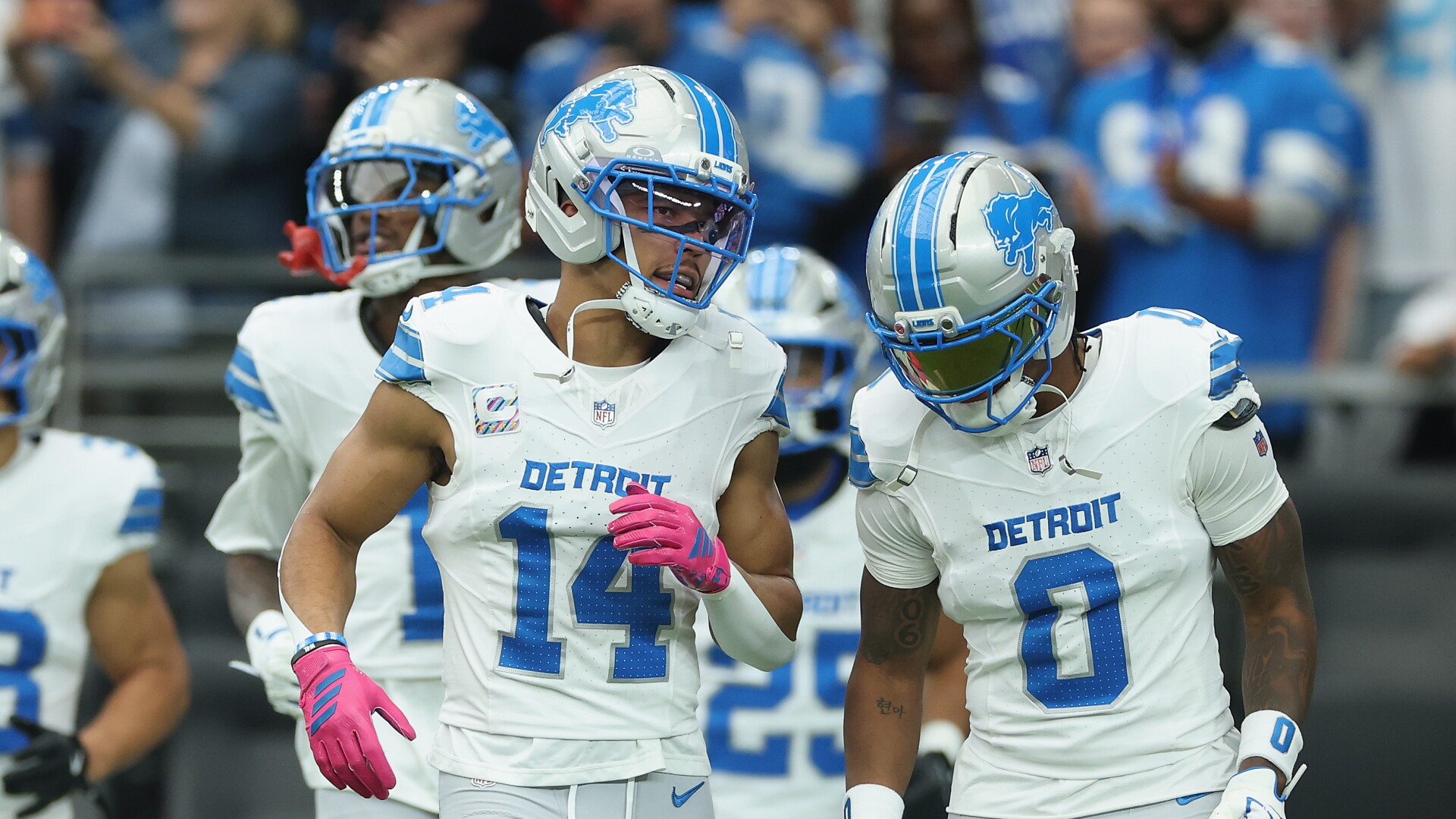 Jahmyr Gibbs, Amon-Ra St. Brown missed Wednesday's practice