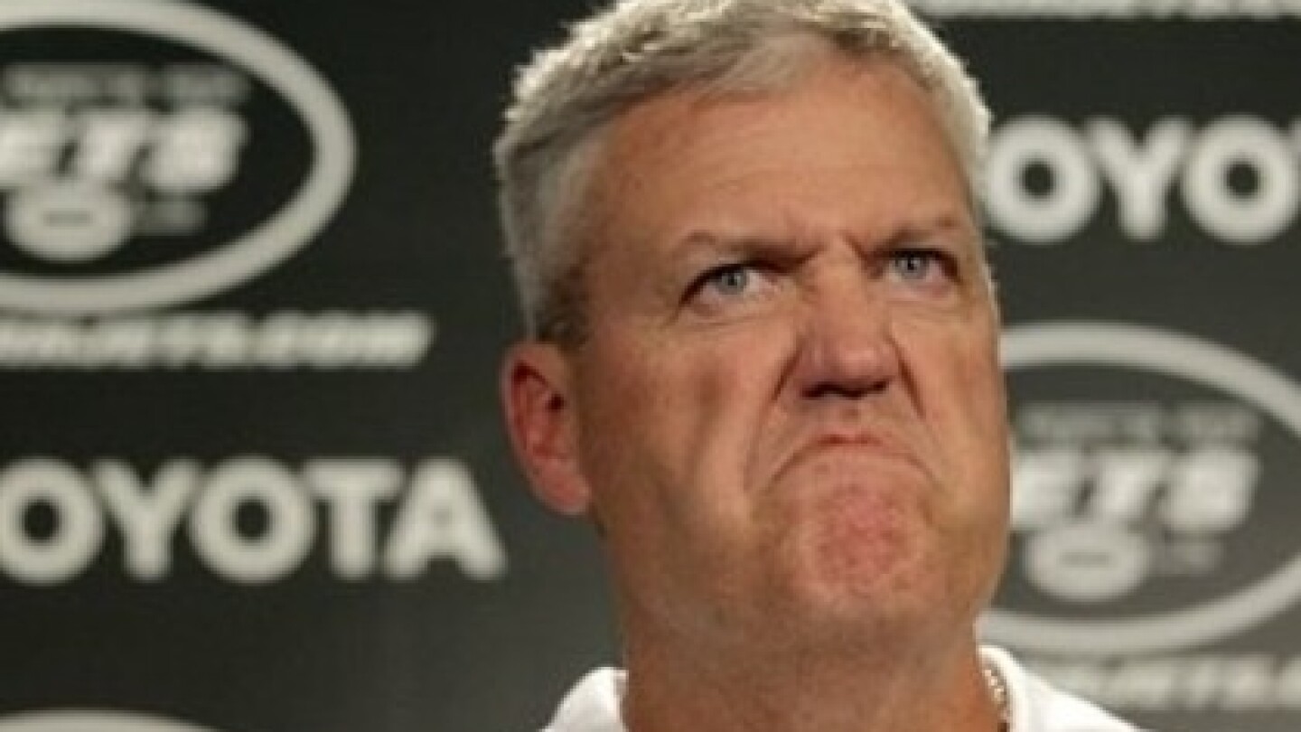 Rex Ryan was mad at himself for allowing a rift in the locker room - NBC Sports