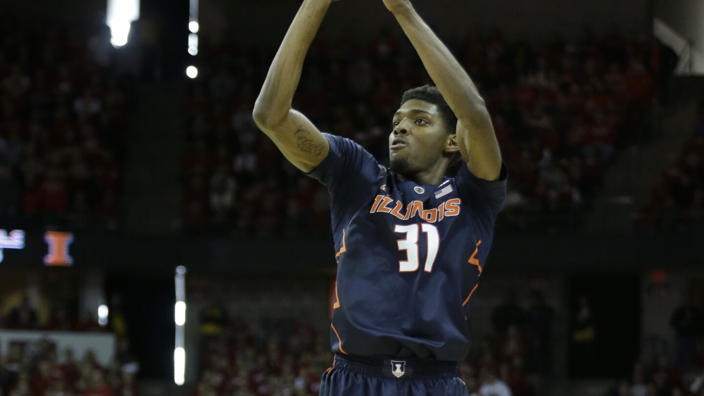 Illinois announces transfer of sophomore forward Austin Colbert - NBC ...