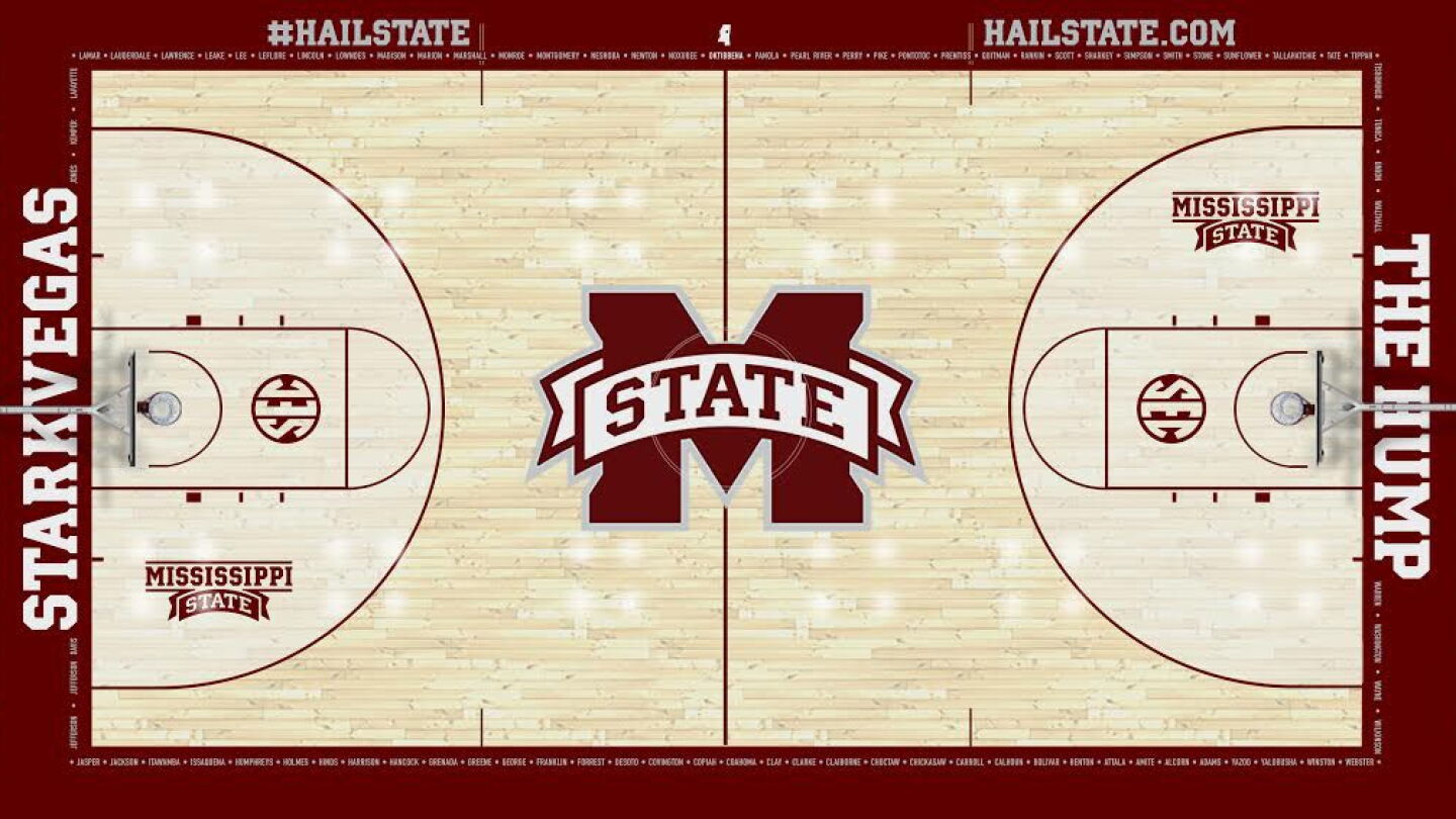 Mississippi State's new court features 'StarkVegas' branding NBC Sports