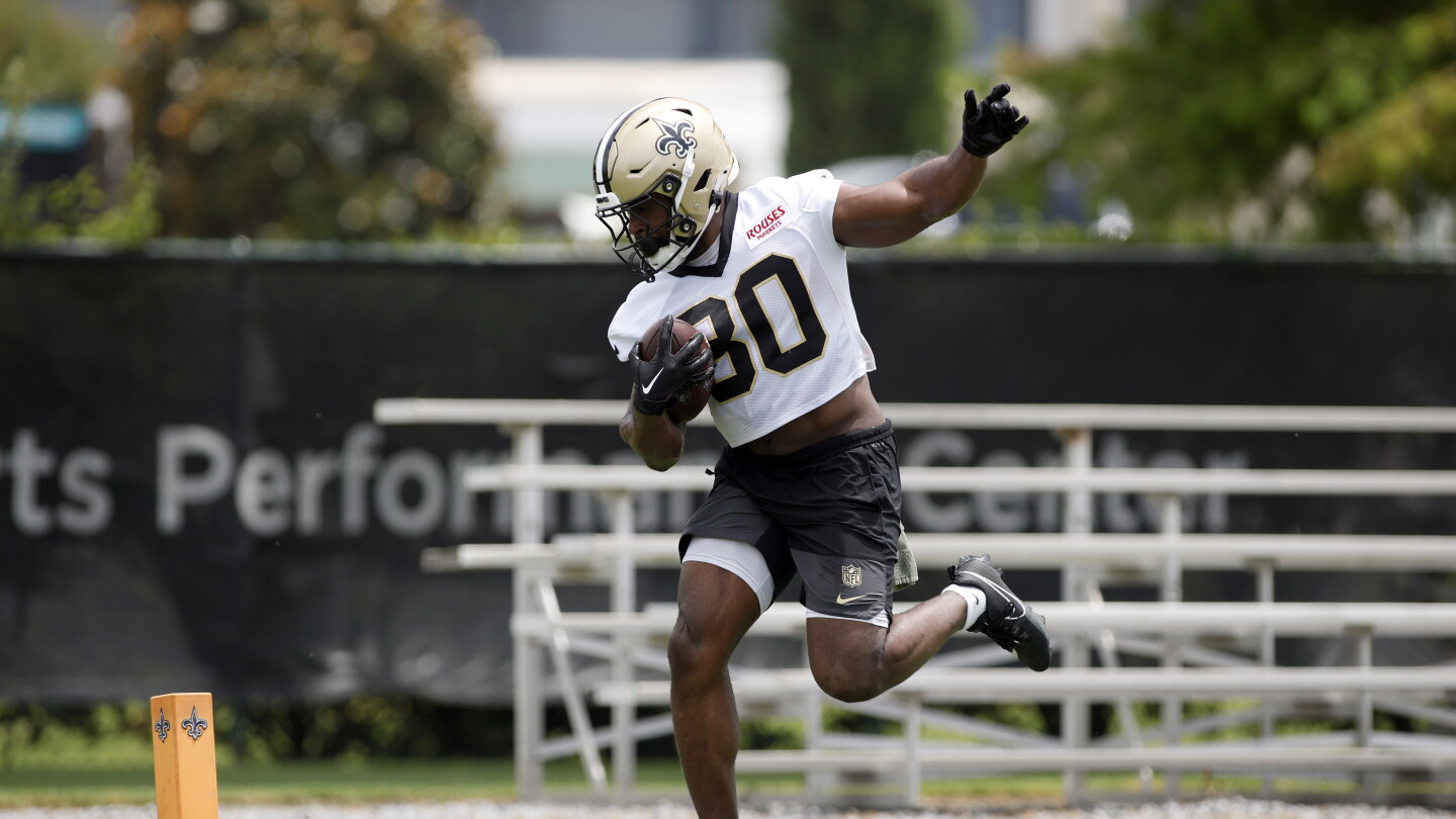 Saints Place RB Audric Estime on Injured Reserve