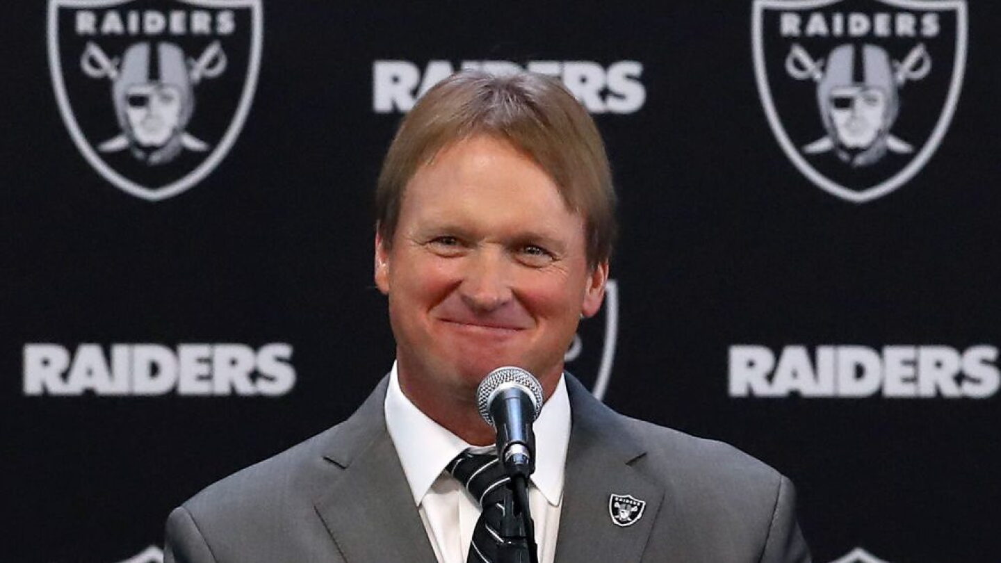 Jon Gruden isn't fond of rules limiting contact with players in ...