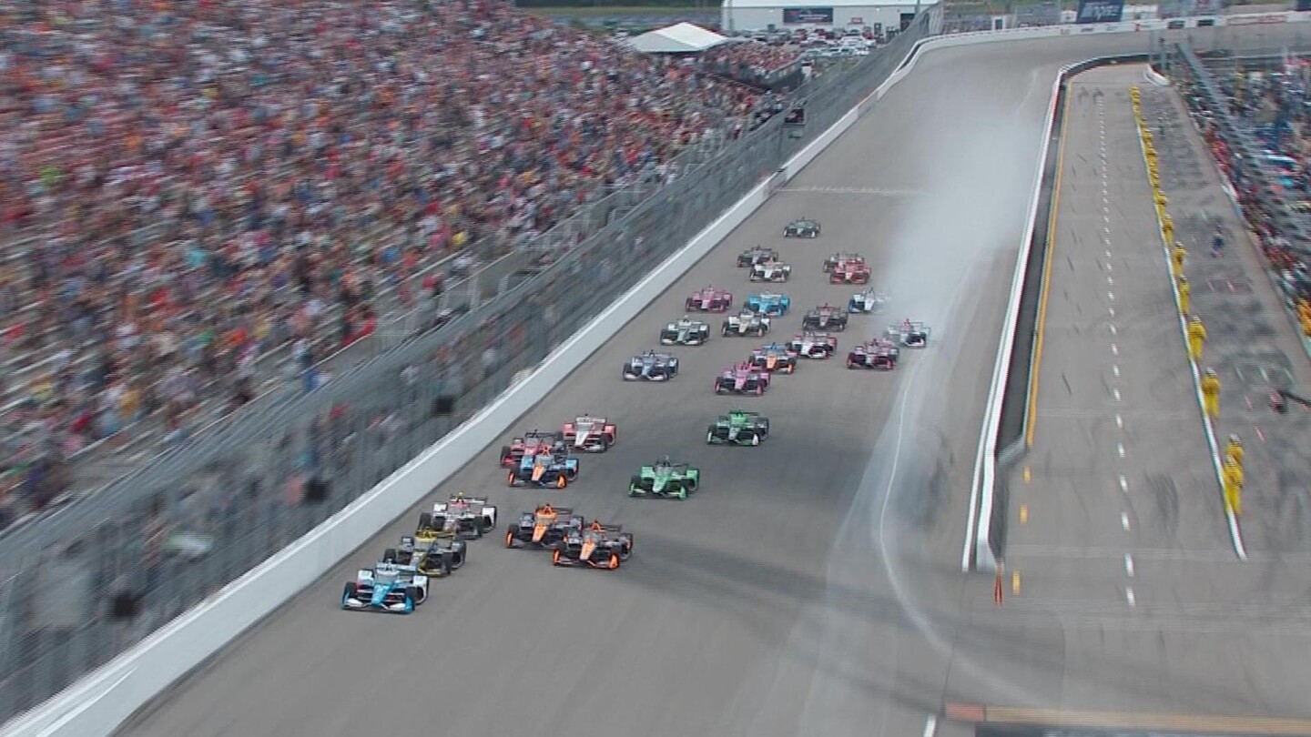 IndyCar Series Extended Highlights: Bommarito 500 at WWT Raceway - NBC ...