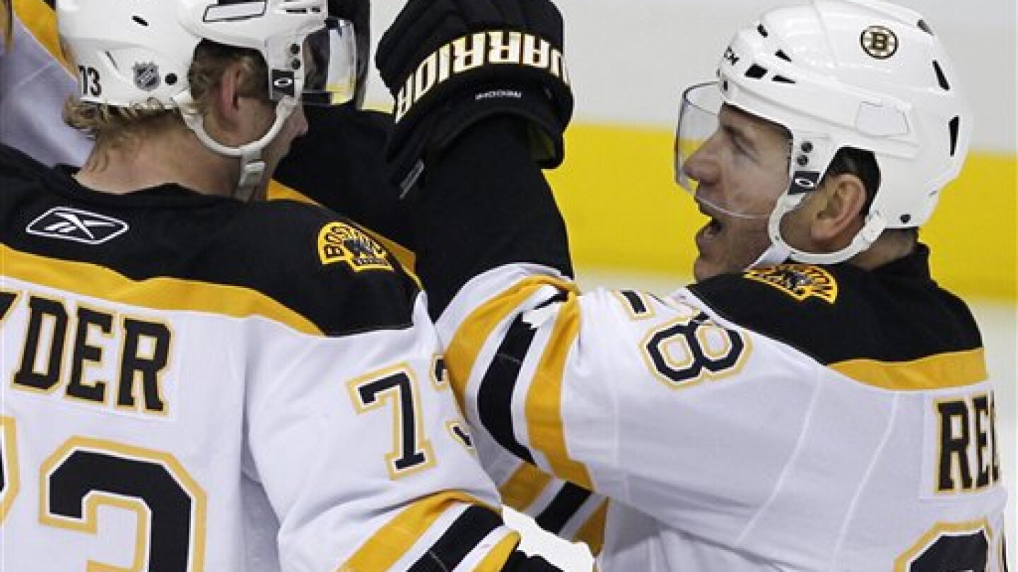 Mike Recchi Goal of the night: Mark Recchi makes Pittsburgh pay on the power play ...