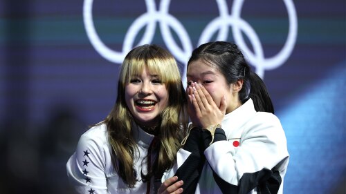 Image for The Olympic figure skaters of the Milan Cortina Games leaving rivalry on ice