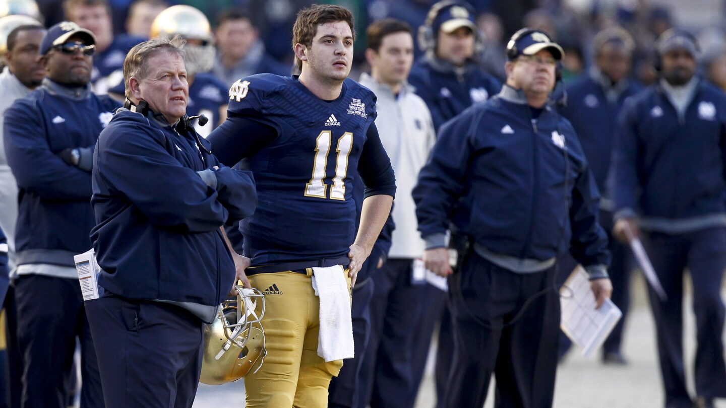 Tim Rees Football Tommy Rees officially joins Kelly's staff - NBC Sports