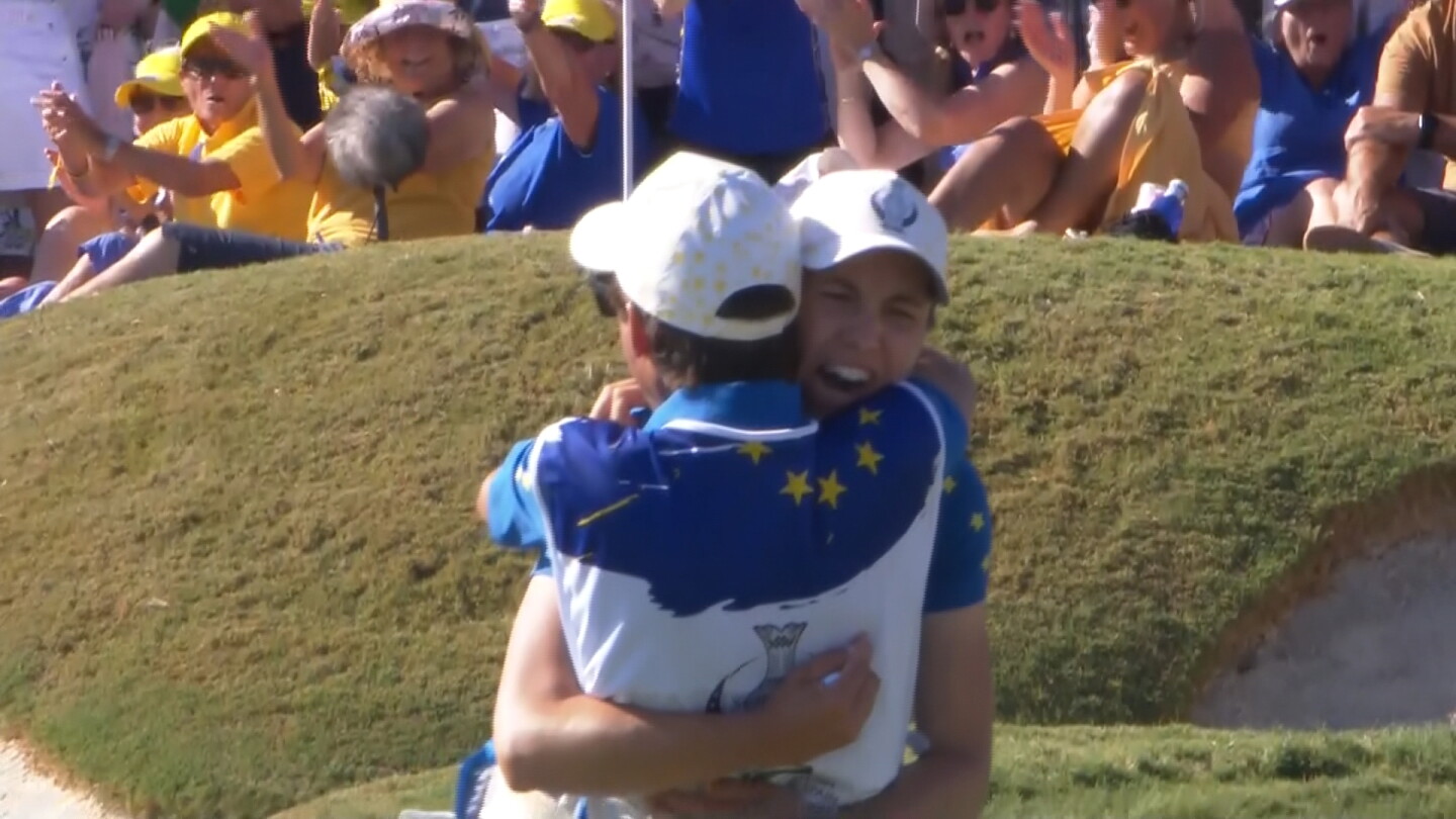 Ciganda’s heroics keep Solheim Cup in Europe Ciganda’s heroics keep Solheim Cup in Europe