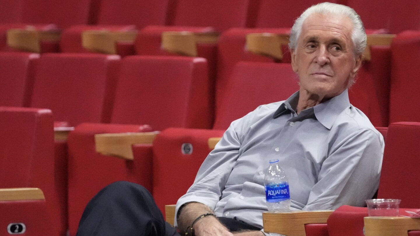 Patrick Riley Today Pat Riley at age 77: