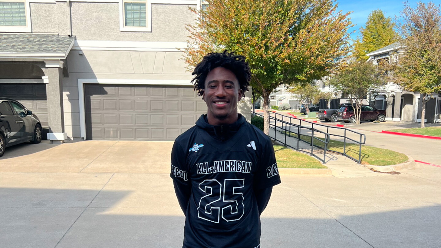 David Groce Running Back Davian Groce Honored as a 2025 Navy All-American - NBC Sports