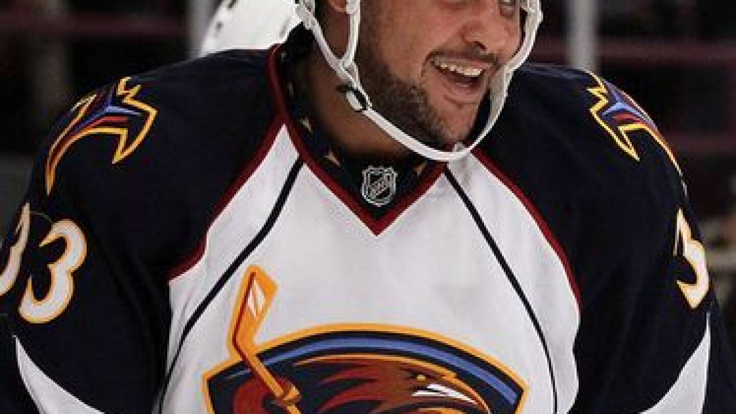 Desten Bufflen The Dustin Byfuglien experiment is working out well so far for the ...