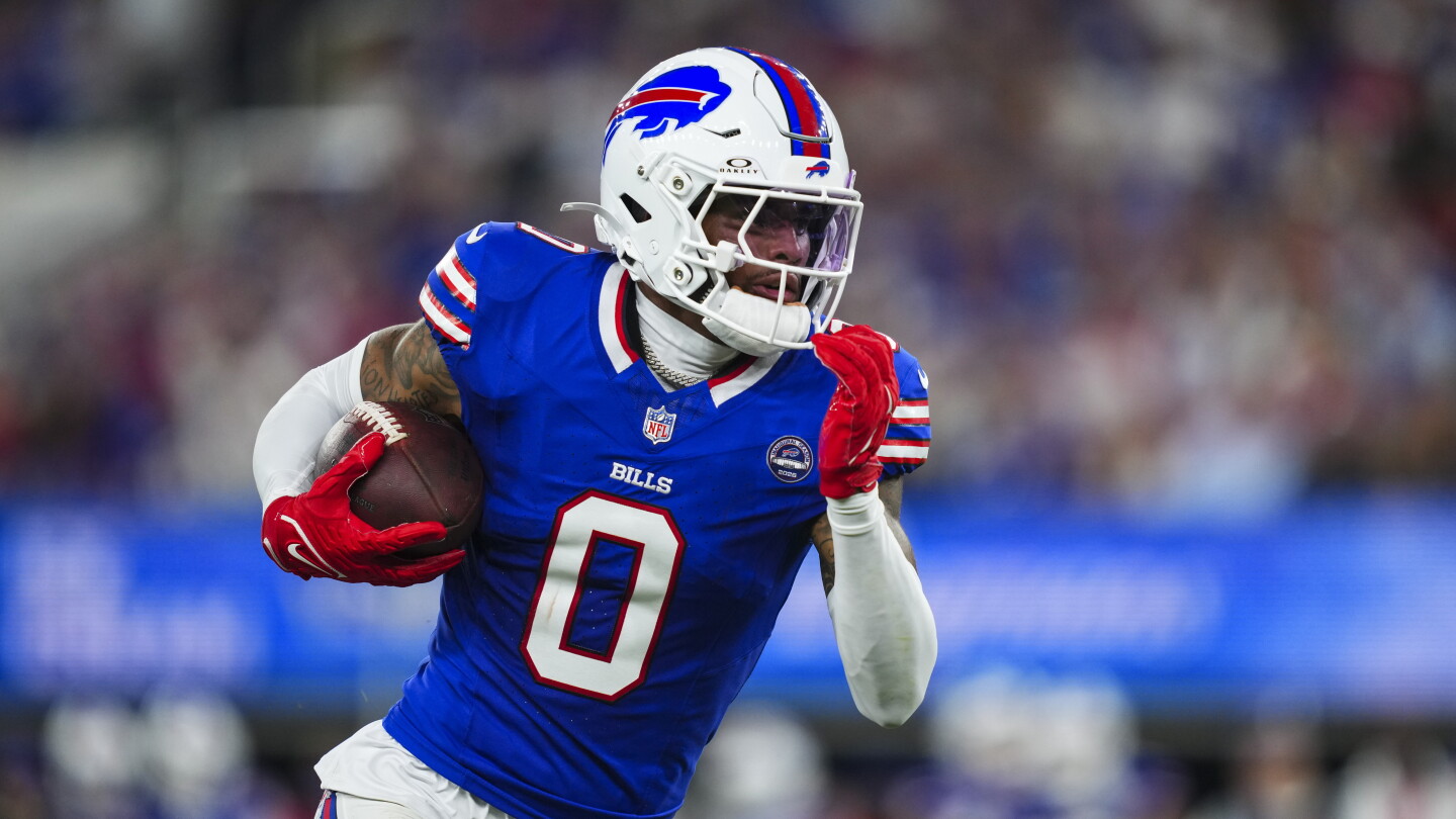Keon Coleman returns to practice as limited participant on Thursday