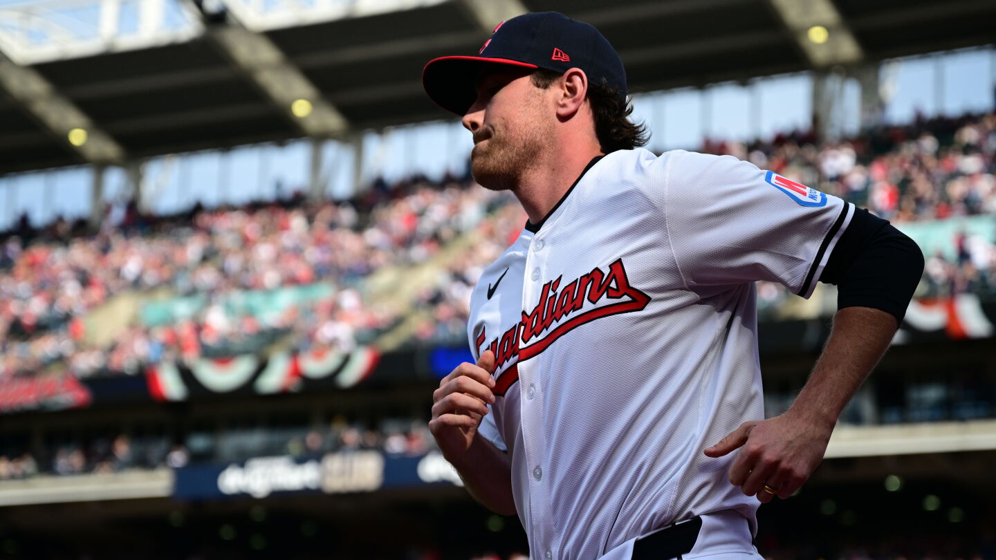 Shane Led Shane Bieber says bonds led to re-signing with Guardians after he ...