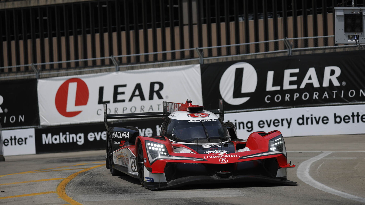 Imsa Racing Nbc 2025 IMSA Detroit starting lineup: Acura sweeps front row in taking ...