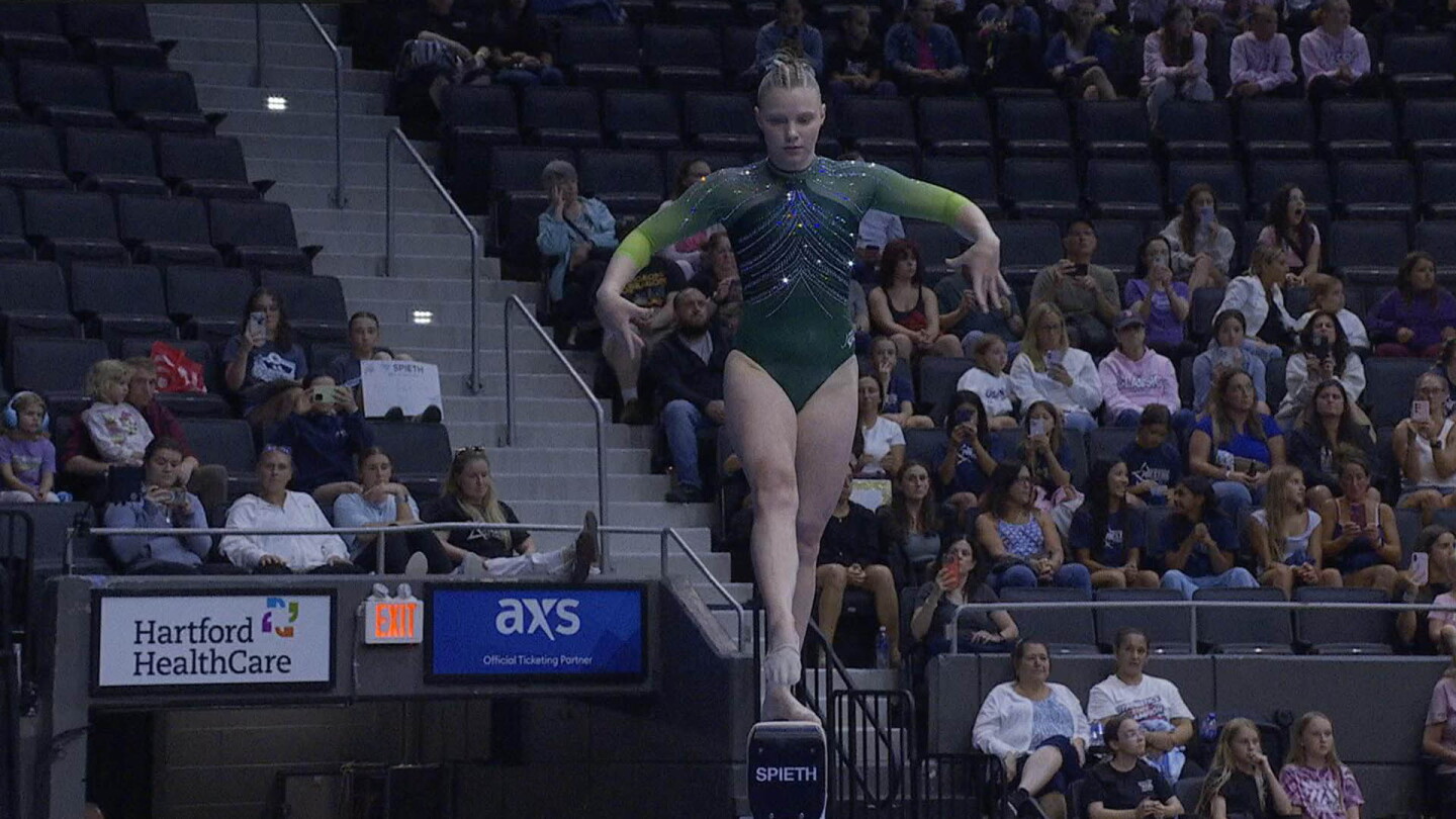 Carey runner-up in elite gymnastics return
