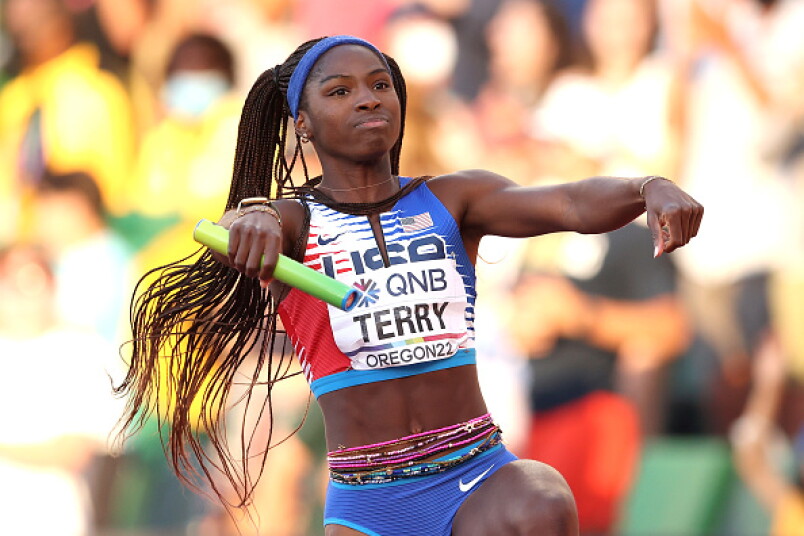 Terry Setina U.S. sprinter Twanisha 'TeeTee' Terry talks track and field, TikTok ...