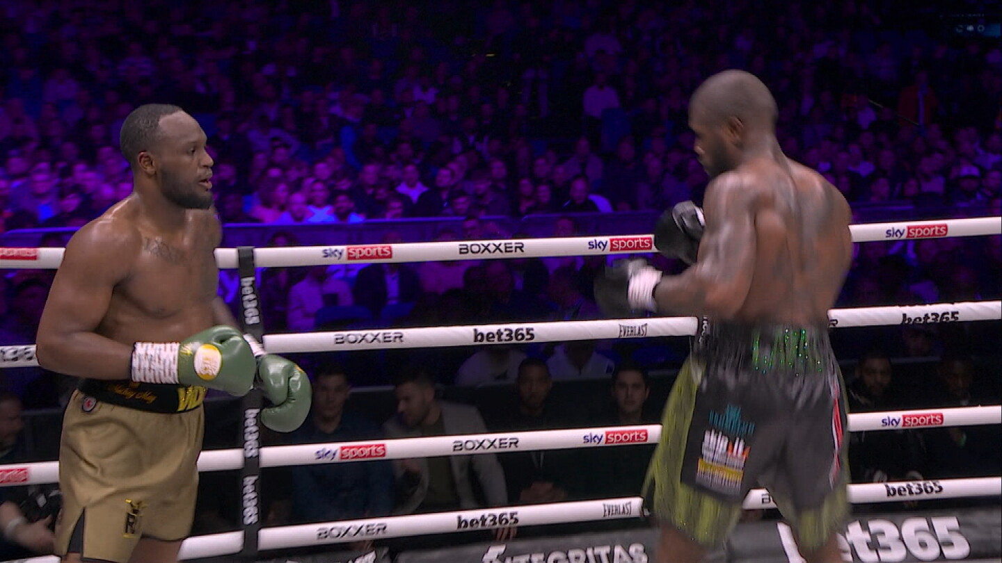 Jimmy Riley Boxing Viddal Riley comfortably outboxes Mikael Lawal at the O2 Arena - NBC Sports