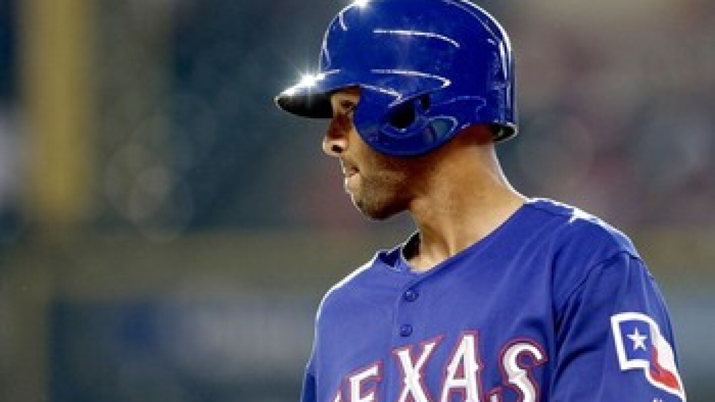 Alex Rios Mohawk Alex Rios goes 2-for-3 with a triple in Rangers debut - NBC Sports