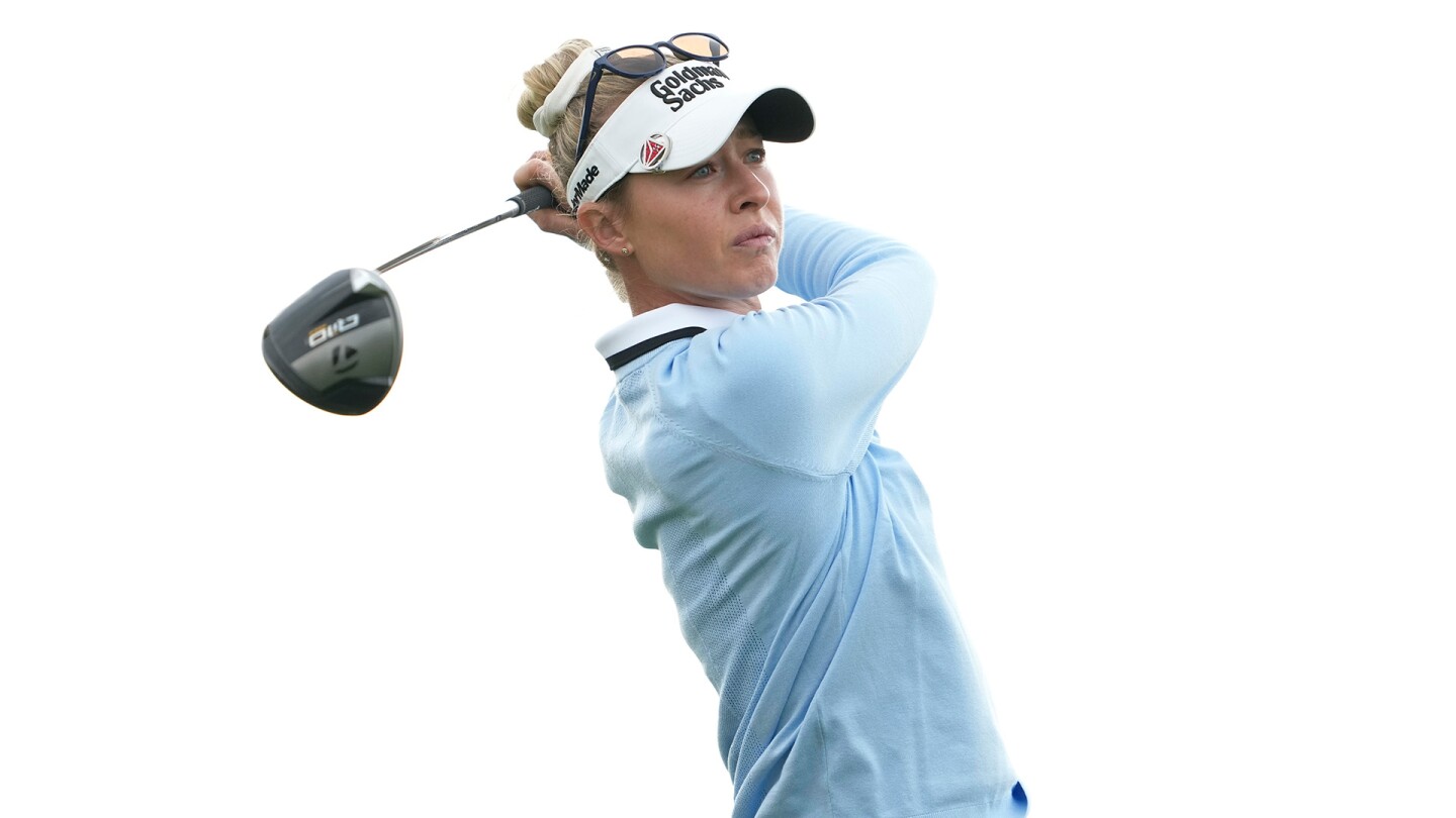 Nelly Korda huele el golpe del cuello desde Rough, que es solo uno de los desafíos de los campos del rancho East
