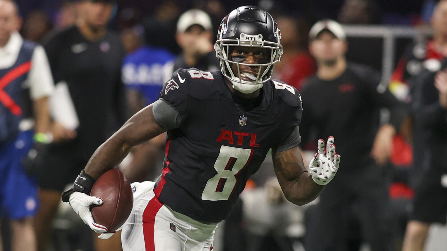 Kyle Pitts seems willing to surrender No. 8 to his new quarterback ...