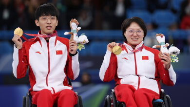 Image for China wins gold in wheelchair curling, bronze slips away from USA
