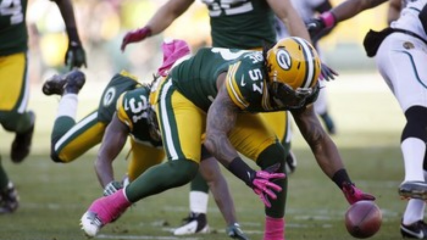 Packer Block Packers block punt for touchdown, even while a man down - NBC Sports