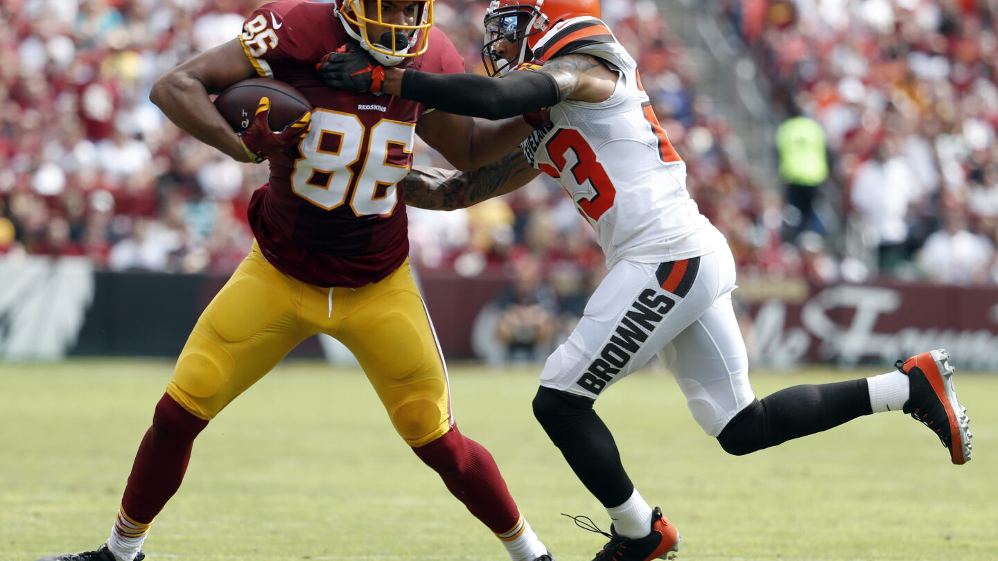 Jordan Reed California Haden limited by groin injury, but team says no new injury - NBC Sports