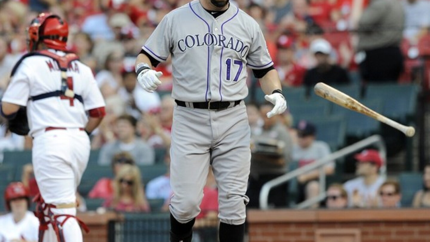 Todd Helton Ranch Todd Helton returns from hip injury, rejoins Rockies' lineup - NBC Sports