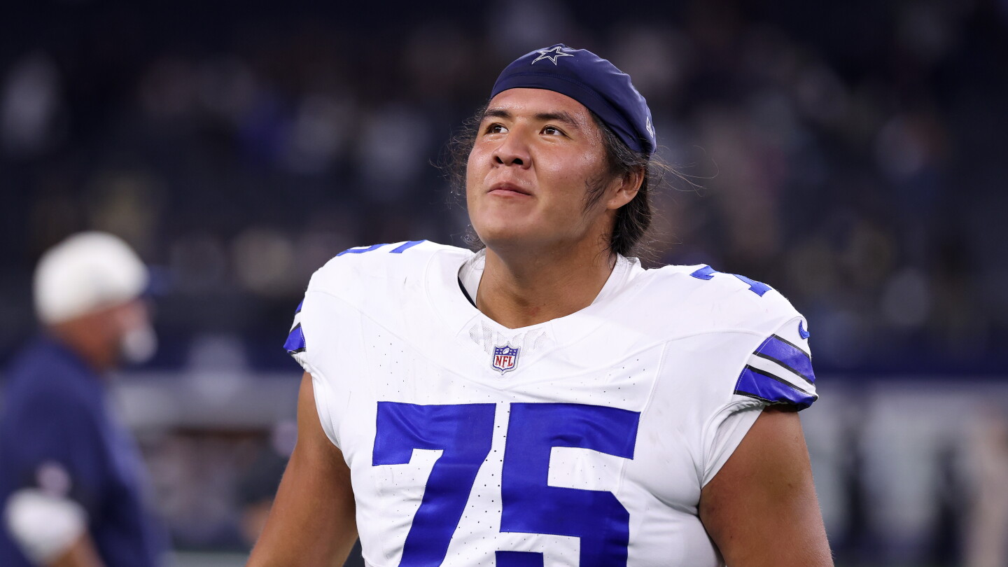 Cowboys Waive Offensive Lineman Shiyazh Pete