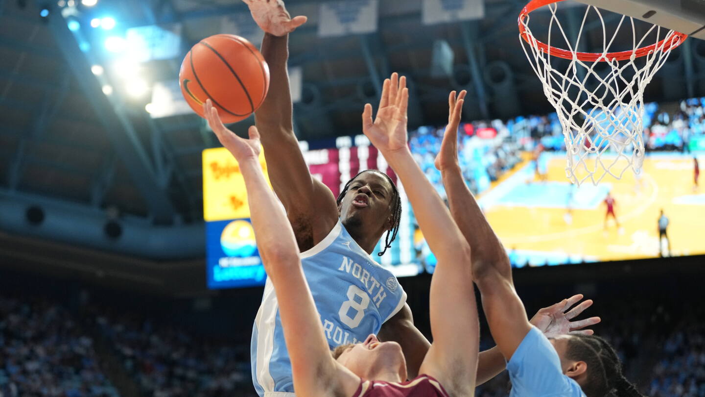 Wilson’s double-double helps No. 12 North Carolina beat Florida State 79-66 in ACC opener