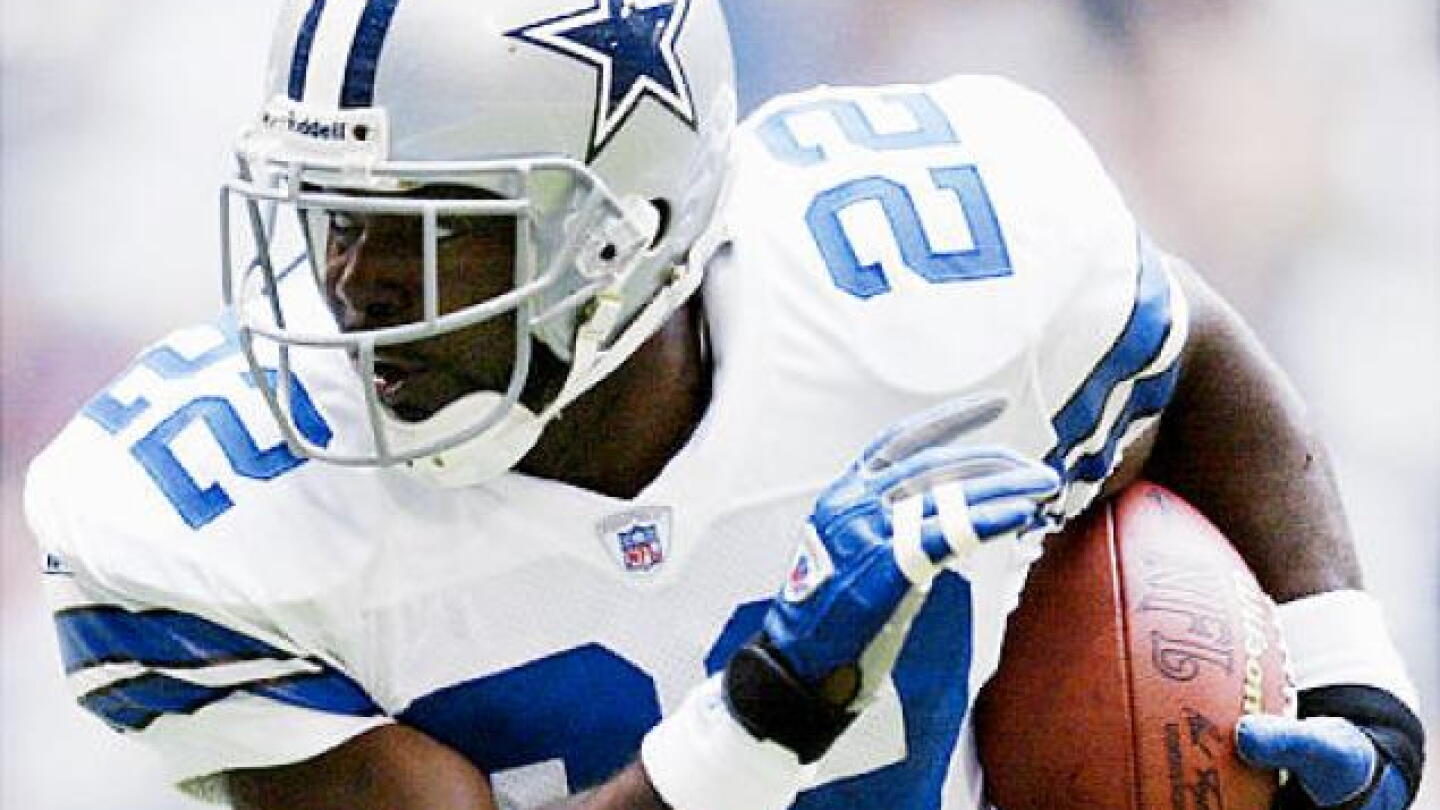 nfl helmet rule emmitt smith 1990 Pro-Set Rookie Football Card #685 : Sports & Outdoors Darren Rovell on X: "$17,256: