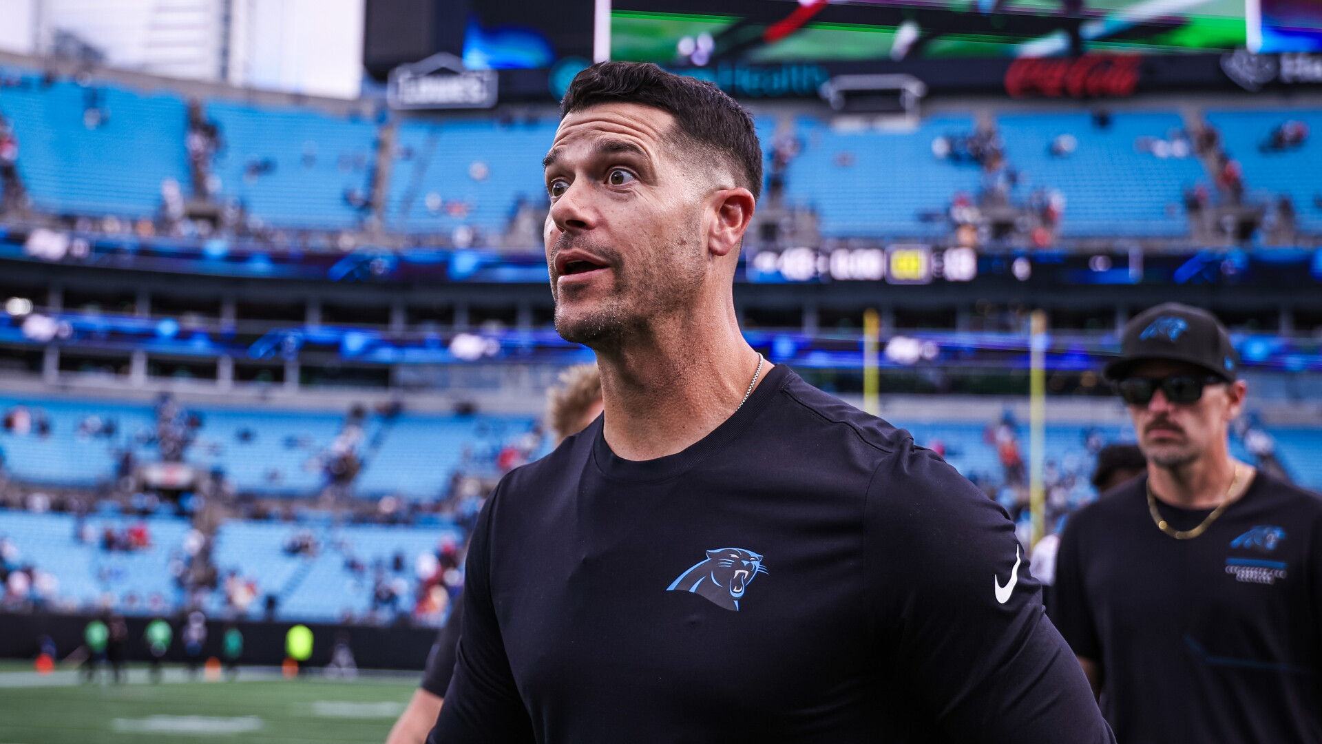 Dave Canales knows opposing offenses are excited to game plan vs. Panthers' run defense